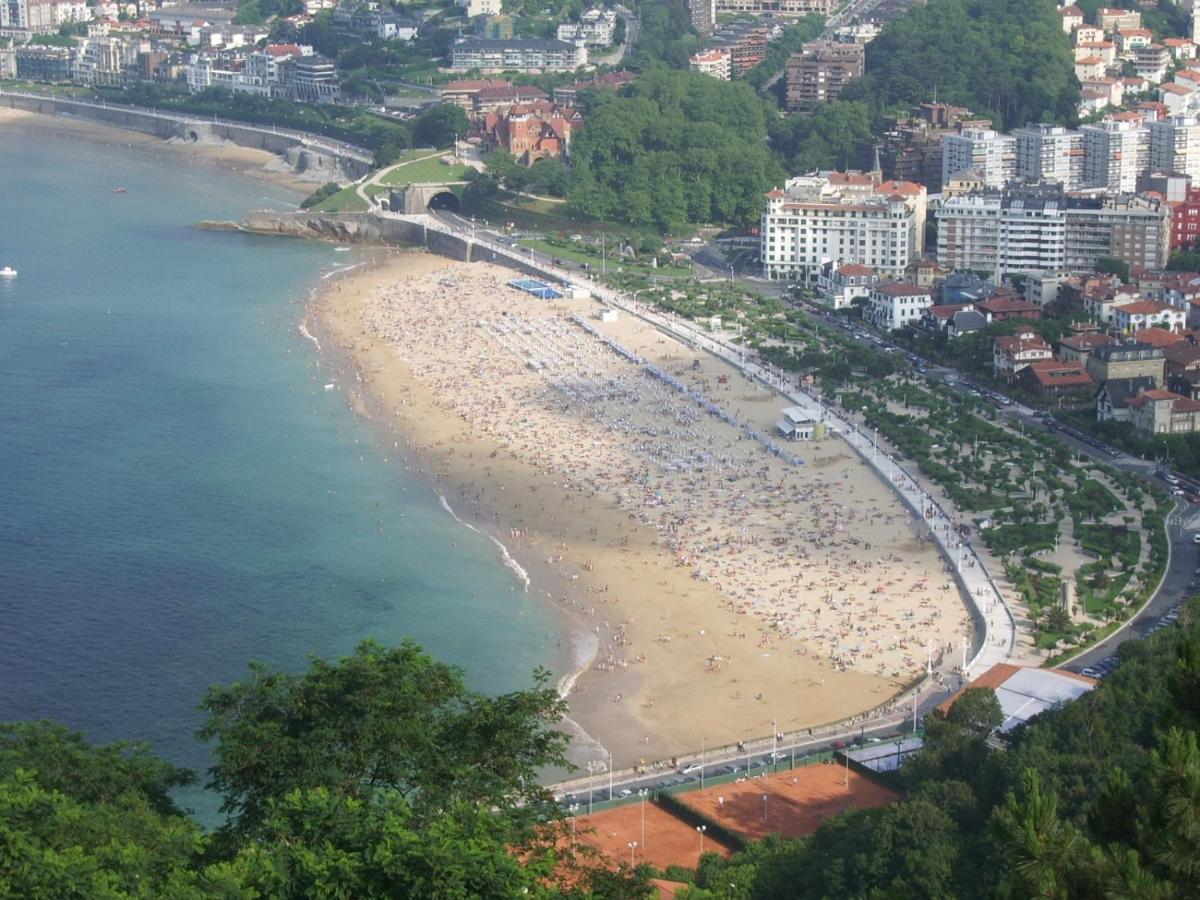 Beautiful Apartment Ondarreta Beach San Sebastián Zewnętrze zdjęcie